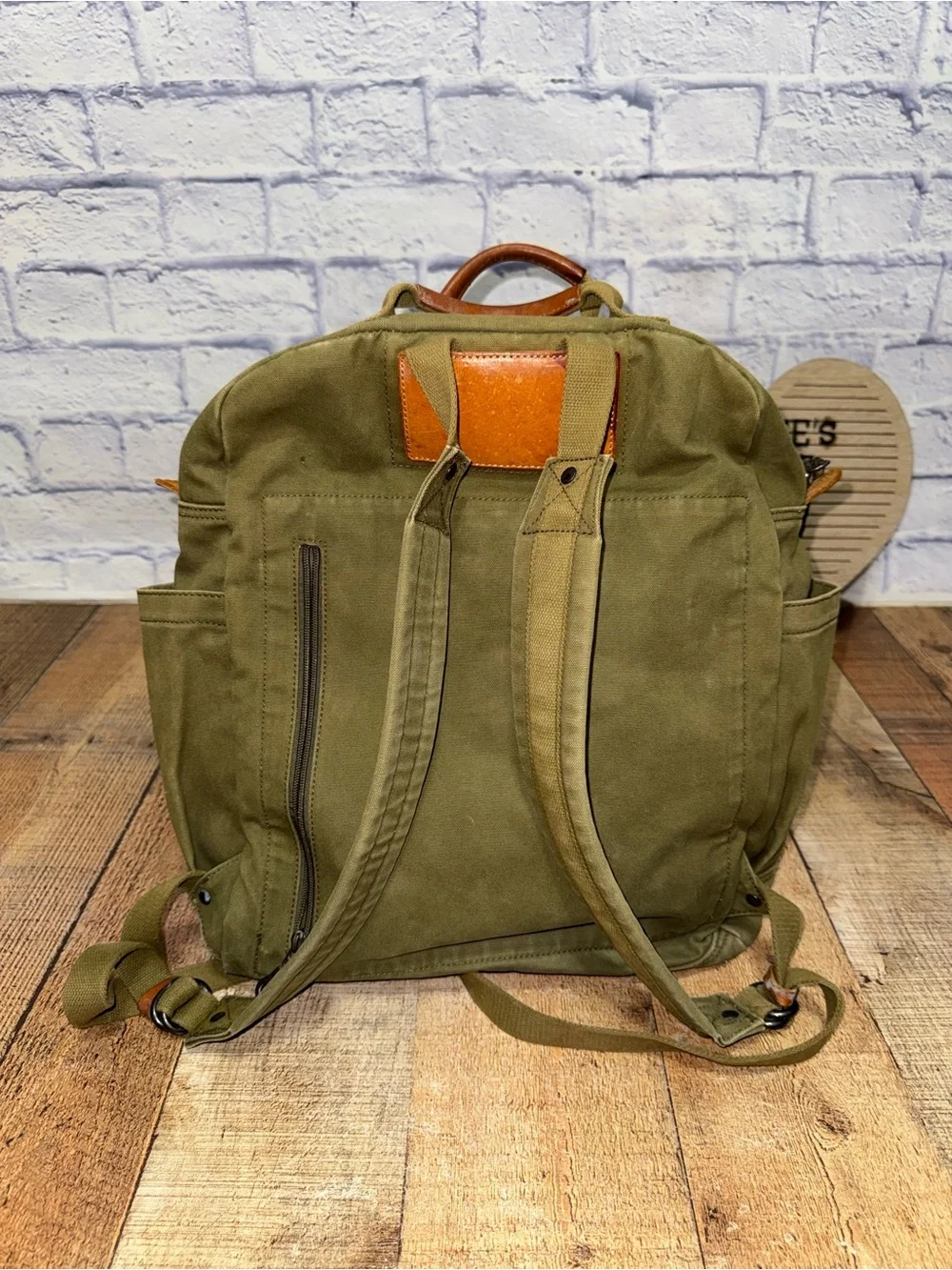 Gootium Backpack Army Green  The Gootium Canvas Backpack in Army Green